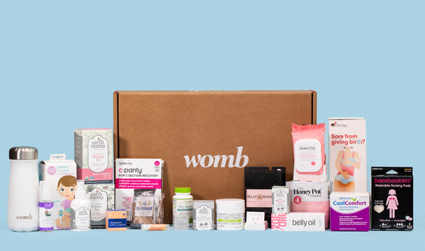 Build a Womb Box Womb Box is the perfect way to pamper yourself or an expectant mama in your life — to support her health and well-being during this pivotal transition into motherhood. We know firsthand every mother, journey, recovery and birth are unique. Each box is thoughtfully curated with high-quality, safe products for mom and baby — delivered in 100% recyclable packaging, before baby arrives. It all begins with Mama, and she needs care too!